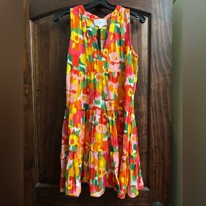 Colorful Floral Kenzo Dress
